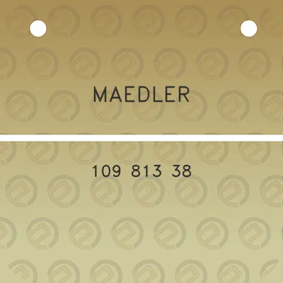 maedler-109-813-38