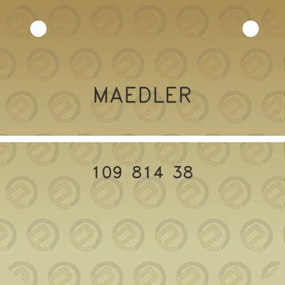 maedler-109-814-38