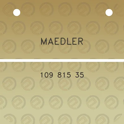 maedler-109-815-35