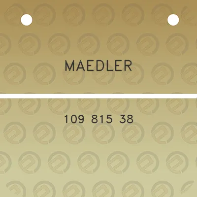 maedler-109-815-38