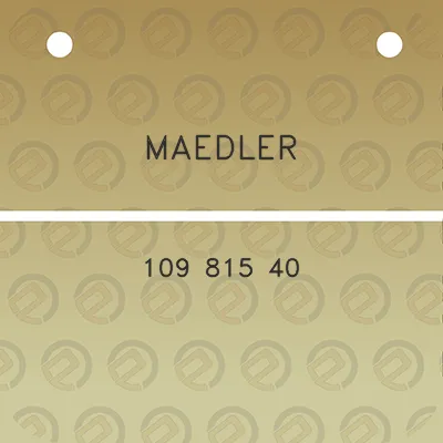 maedler-109-815-40