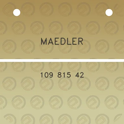 maedler-109-815-42