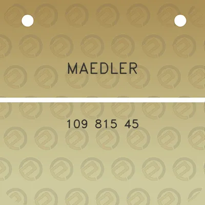 maedler-109-815-45