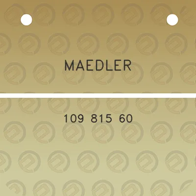 maedler-109-815-60