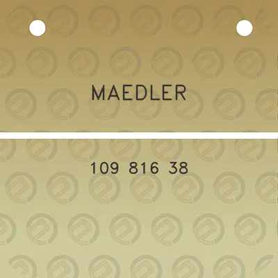 maedler-109-816-38