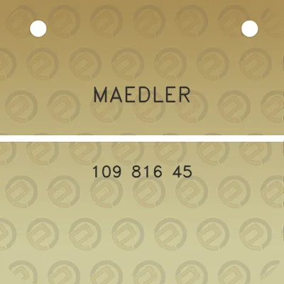 maedler-109-816-45