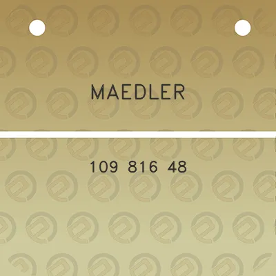 maedler-109-816-48