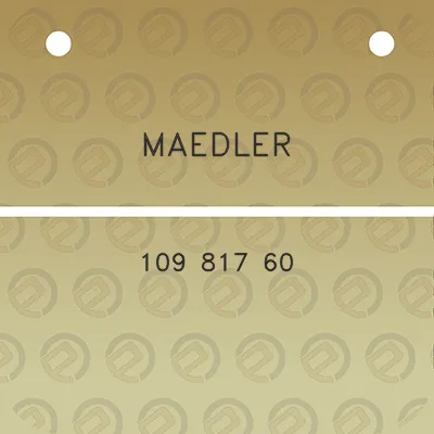 maedler-109-817-60