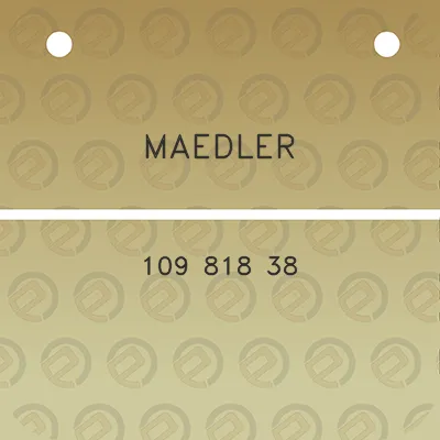 maedler-109-818-38