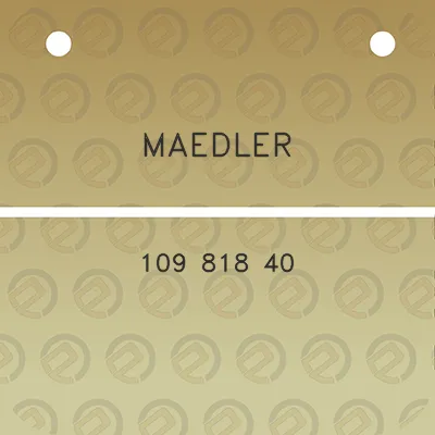 maedler-109-818-40