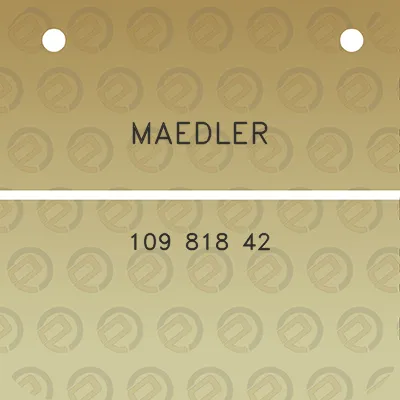 maedler-109-818-42