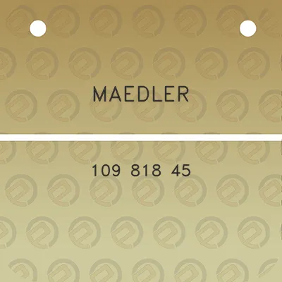 maedler-109-818-45