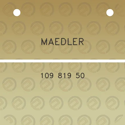 maedler-109-819-50