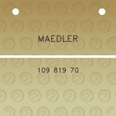 maedler-109-819-70