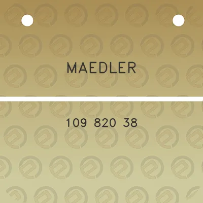 maedler-109-820-38