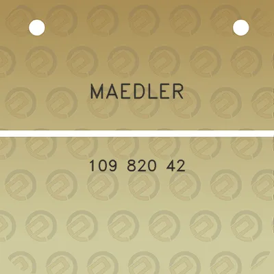 maedler-109-820-42