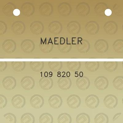 maedler-109-820-50