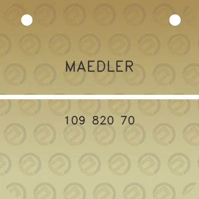 maedler-109-820-70