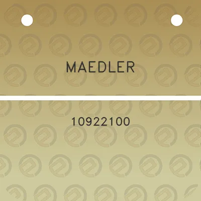 maedler-10922100