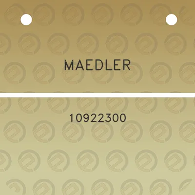 maedler-10922300