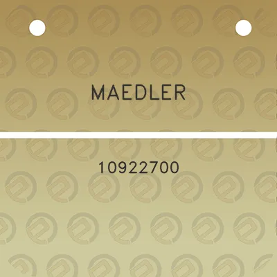 maedler-10922700