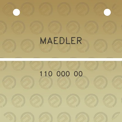 maedler-110-000-00