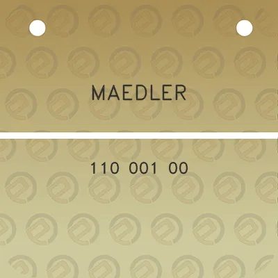 maedler-110-001-00