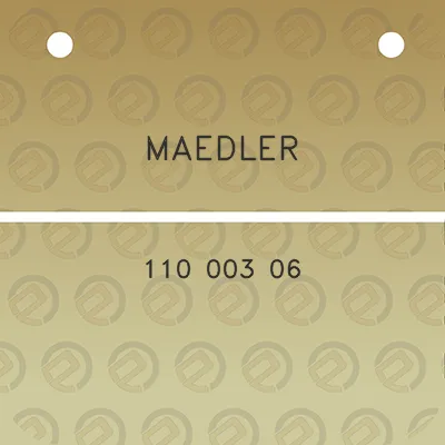 maedler-110-003-06