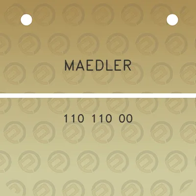 maedler-110-110-00