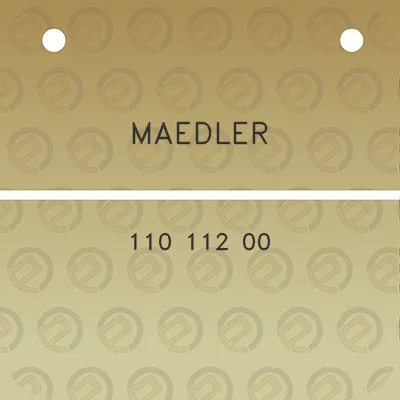 maedler-110-112-00