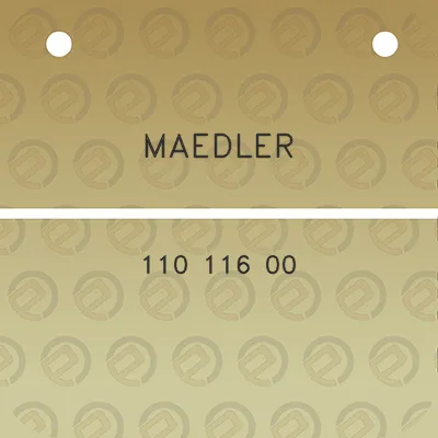 maedler-110-116-00