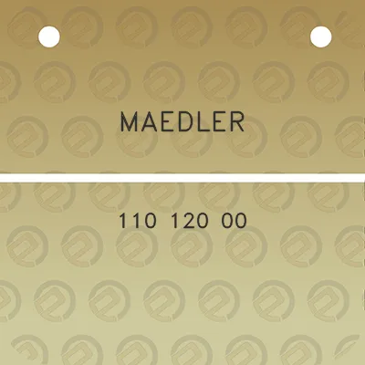 maedler-110-120-00