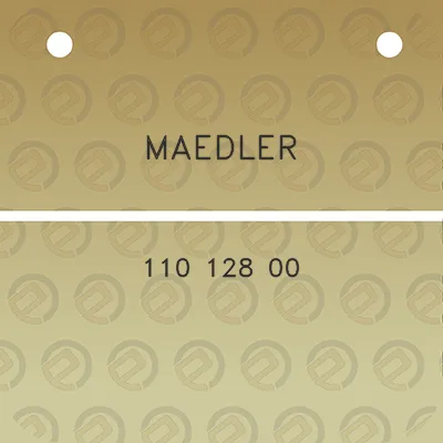 maedler-110-128-00