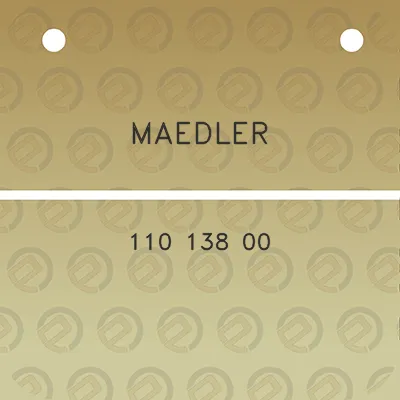 maedler-110-138-00