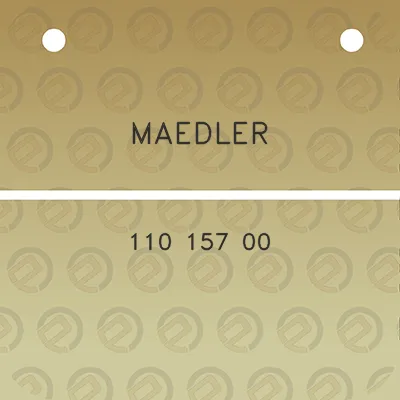 maedler-110-157-00