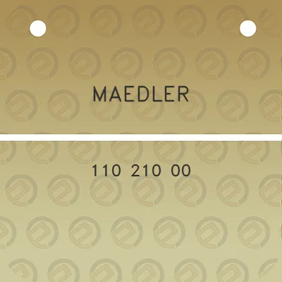 maedler-110-210-00