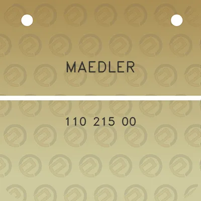 maedler-110-215-00