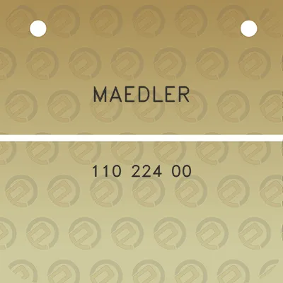 maedler-110-224-00