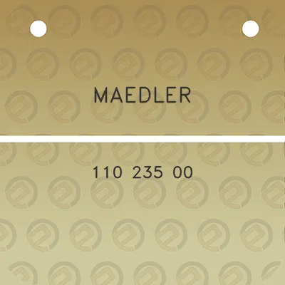 maedler-110-235-00