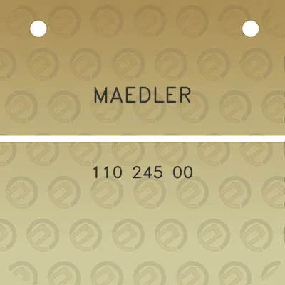 maedler-110-245-00