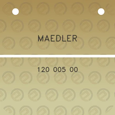maedler-120-005-00