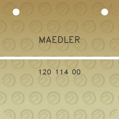 maedler-120-114-00