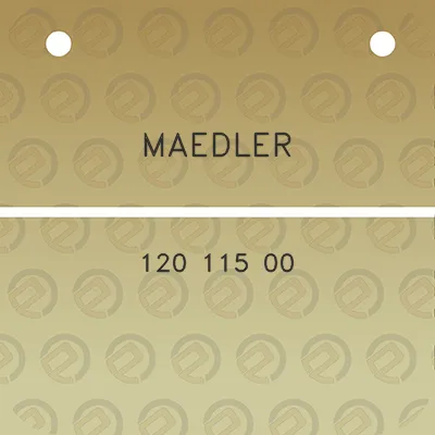 maedler-120-115-00