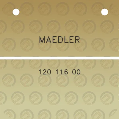 maedler-120-116-00