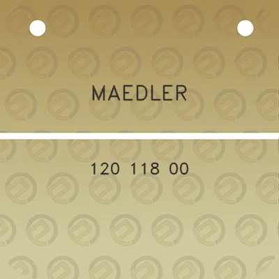 maedler-120-118-00