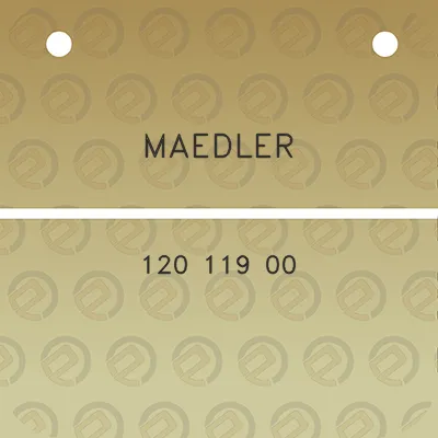 maedler-120-119-00