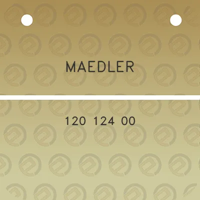 maedler-120-124-00