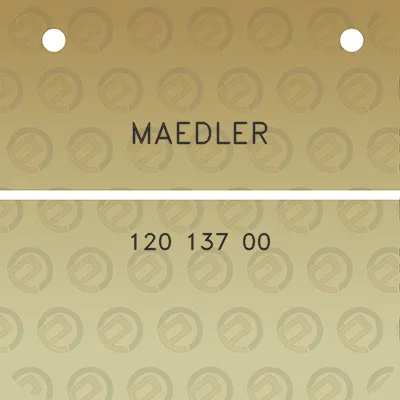 maedler-120-137-00