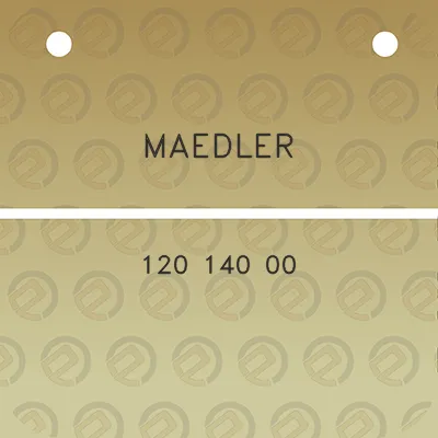 maedler-120-140-00