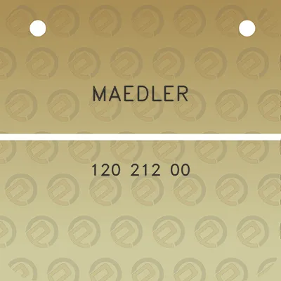 maedler-120-212-00